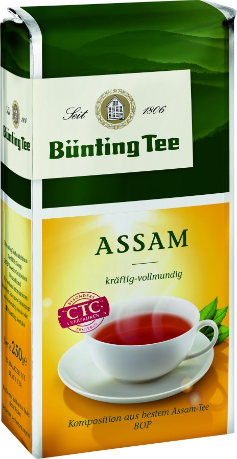 Bünting Tee Assam Schwarzer Tee 250g lose